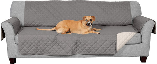 Furniture Cover for Dogs and Cats - Water-Resistant Living Room Furniture Protector for Chairs, Recliners, Loveseats, & Sofas - Multiple Colors, Sizes, & Styles